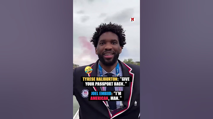 Joel Embiid leaving no doubt he’s american 🫡 🏀 #NBA #JoelEmbiid #Olympics #Paris2024