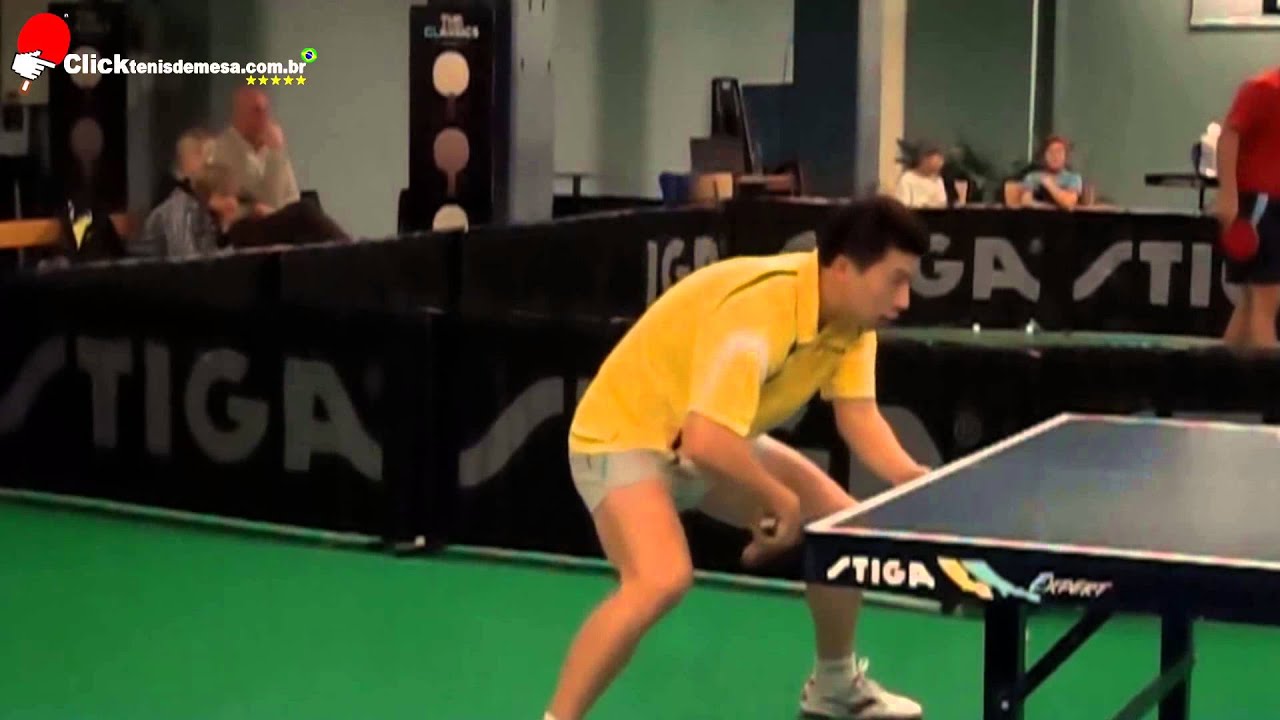Backhand do Ma Long Tênis de Mesa STIGA TABLE TENNIS YouTube