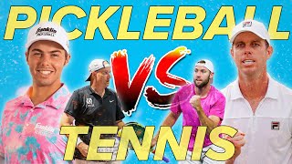 Famous Pickleball PROS vs Tennis PROS - HIGHLIGHTS - (Ben Johns & Matt Wright VS Jack Sock & Sam Querrey) Net Worth