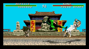 Mortal Kombat 1 Play As Boss (Genesis)On Raspberry Pi 3