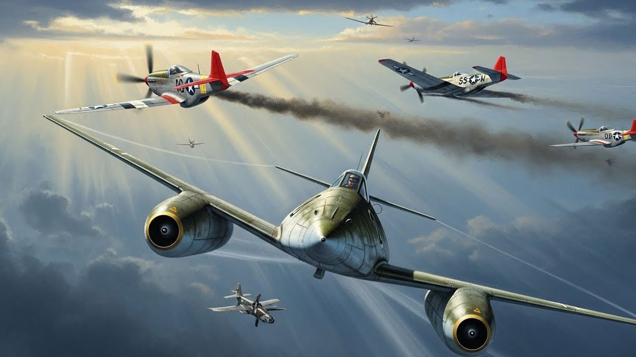 What The Luftwaffe Called the Red Tails After the Me 262 Kills