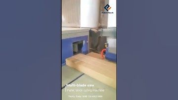 Multi blade block cutting machine