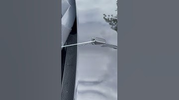 Blocked Windscreen Washer Jets Can Be VERY Frustrating. Luckily They Can Be Cleared Easily #shorts