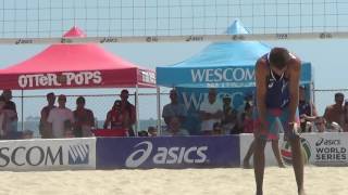FIVB 2016: #19 Crabb/Crabb(USA) vs #21 Bryl/Kujawiak(POL) PART 2, 8/26/16