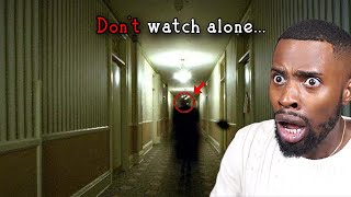 DuckyDee Reacts To 10 Scary Video's of Ghosts *Caught* on Camera Wealth