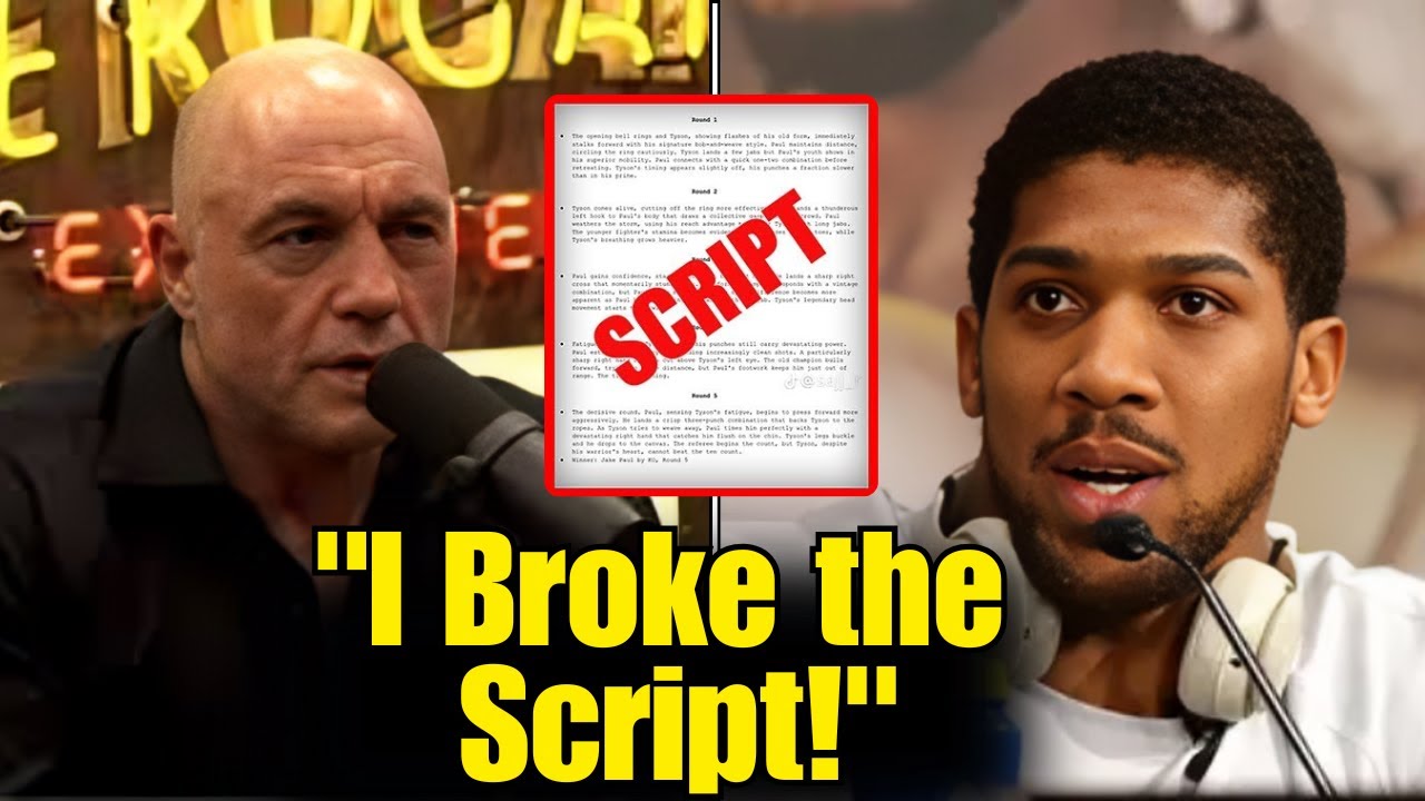 Jake Script “Did Jake Paul Try to Script the Fight? Anthony Joshua Speaks” - YouTube