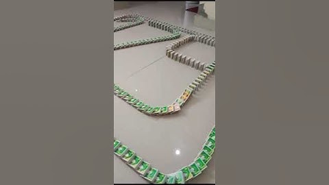 i build the matchbox domino part 179. #shorts #ooocratfs