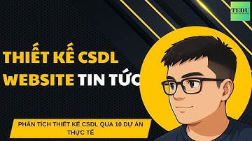 Bài 14: Thiết kế CSDL website tin tức