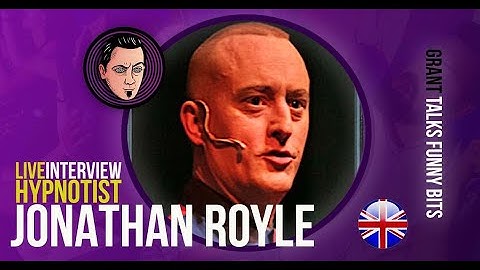 Jonathan Royle Hypnotist talks all thing Hypnosis - not for easily offended 18+