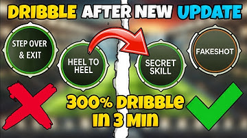 New Update Dribbling Tutorial in 3 Min! 🔥 FC Mobile