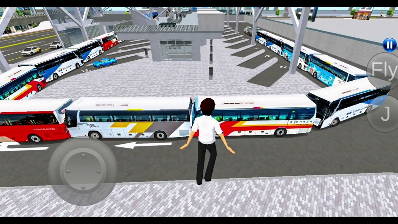 Car Stuck as Buses Surround It from All Sides! 🚍🔥 - 3D Driving Class Android Gameplay