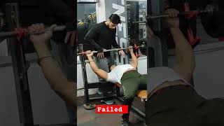 117 Kg Bench Press by AKASH KUMAR AKA WRIST HUNTER #propanjaleague