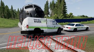 Hellish Train- A Short Beamng Movie