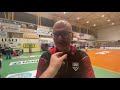 Coach Medei e il serbo Kujundzic dopo il test a Grottazzolina