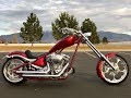 FOR SALE 2007 BIG DOG K9 K-9 CUSTOM SOFTAIL CHOPPER MOTORCYCLE RED FLAMES - HARLEY DAVIDSON $11,978!
