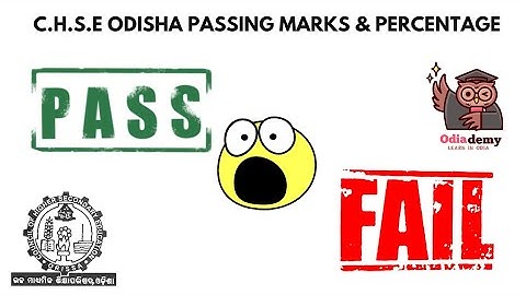 🔥C.H.S.E Odisha😲 Passing Mark And Percentage Scheme || #chseodisha #odishaboard ||Odiademy