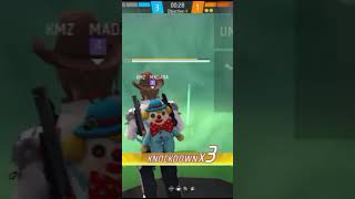 ACE 1 V 4 🔥 #freefire #KMZ WIZARD