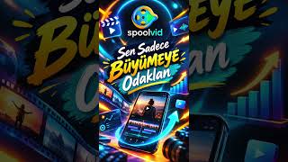 Kısa Videon Oluşturulsun → Onayla → Sosyal medyada paylaş. 🚀 #spoolvid #shorts #kısavideo #keşfet