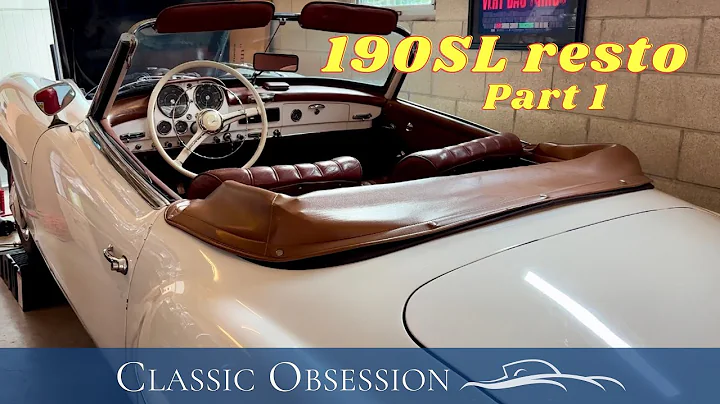 Mercedes 190SL Restoration (Part 1) 300SL Roadsters & Gullwings Galore! | Classic Obsession | Ep 34