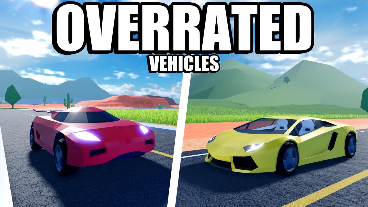 Top 3 MOST OVERRATED CARS in Jailbreak (Roblox Jailbreak) YouTube