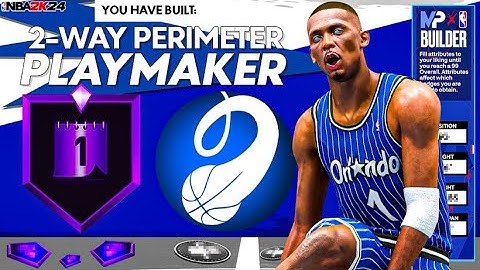 Creating the Ultimate 2-Way Perimeter Playmaker Build in NBA 2K24!