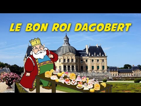 Le bon roi Dagobert (instrumental - lyrics video for karaoke)(paroles)