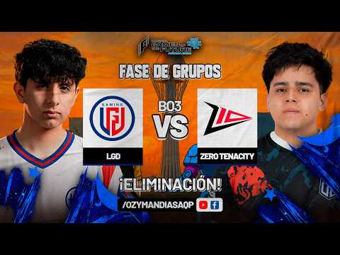 LGD VS ZERO TENACITY | ¡ELIMINACIÓN! | GAMES OF THE FUTURE | DOTA 2