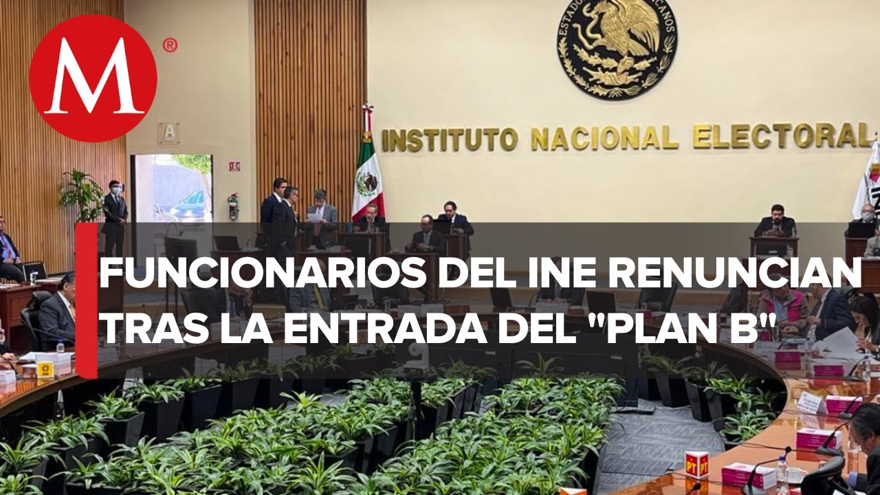 Tras entrada en vigor de 'Plan B', funcionarios del INE comienzan a presentar renuncias