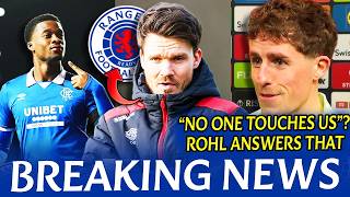 🔵ROHL SHUTS DOWN MCCOWAN’S BIG MOUTH, STERLING & NADERI UPDATE! RANGERS FC NEWS screenshot 4