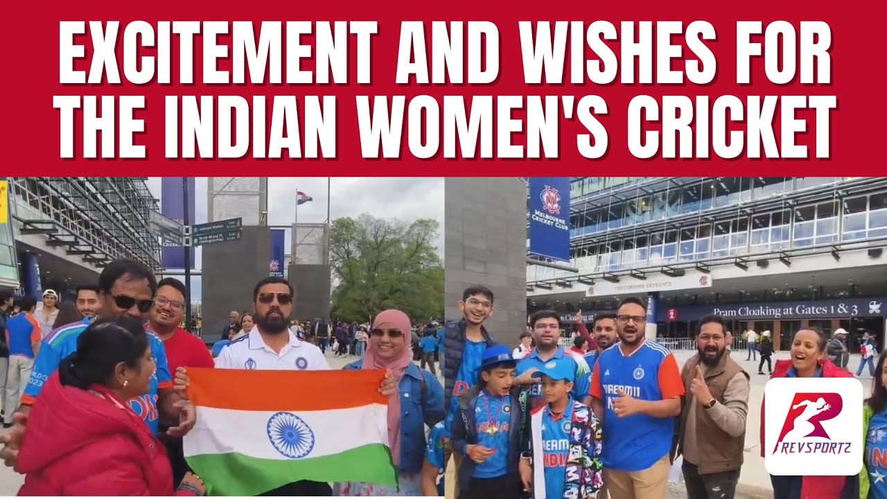 Indian fans in Australia share their excitement and good wishes for women’s cricket world cup final