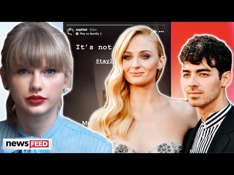 Sophie Turner REACTS To Taylor Swift's Digs At Joe Jonas In 'Mr. Perfectly Fine'