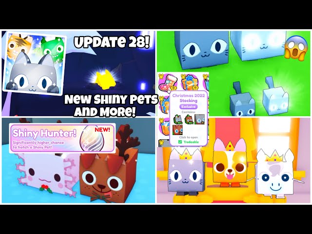 SHINY PETS, SIGNED PETS & MORE - Pet Simulator X Update Preview