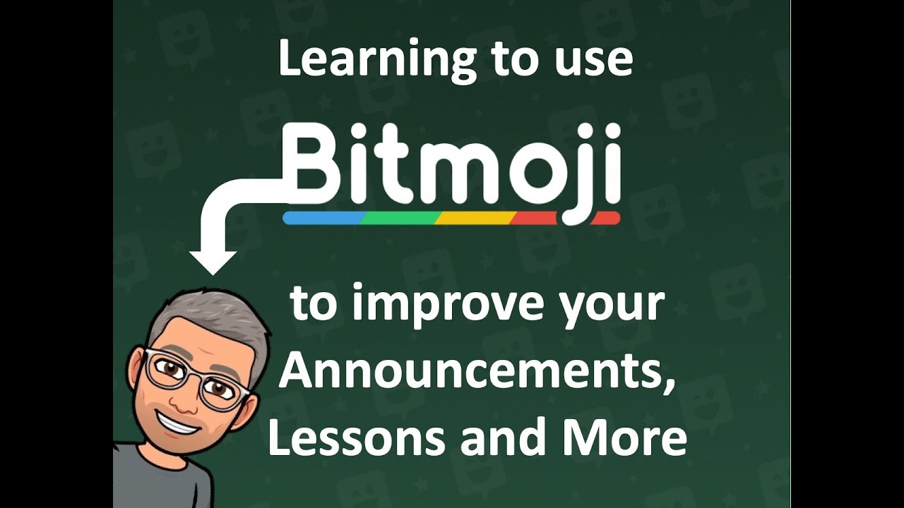 Learning Bitmojis Learning to Use Bitmoji (MMM101) - YouTube