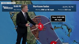 South Florida Friday evening forecast (7\/31\/20)