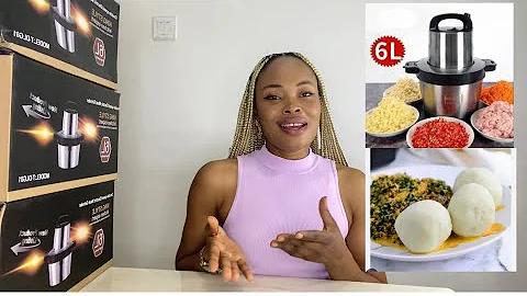 King style yam pounder, Best Africa food processor