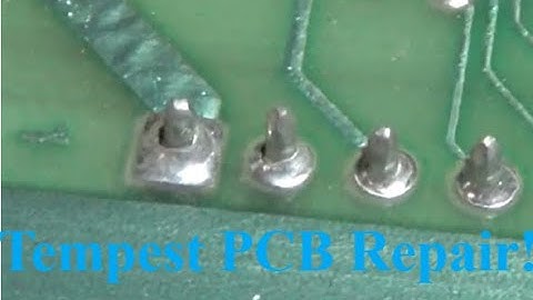 1980 Atari Tempest PCB Repair  -  Broken Traces, Pots, and Bad Sockets Galore