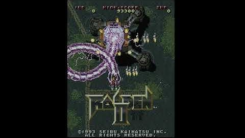 Sony PlayStation - Raiden II (The Raiden Project)