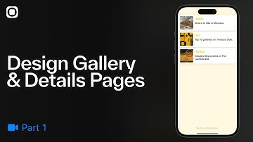 Design an Article Component, Gallery Page, and Details Page in Play (Part 1)