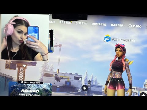 PLAYING FORTNITE RELOAD