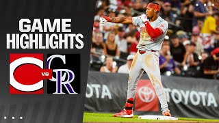 Reds Vs Rockies Game Highlights 6324 Mlb Highlights