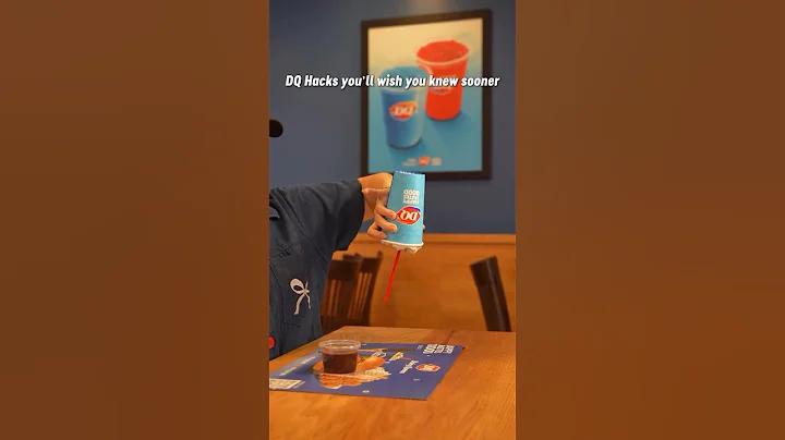 Dairy Queen Blizzard Hack #dq #blizzard #backtoschool #icecream #hacker #dairyqueen #mukbang