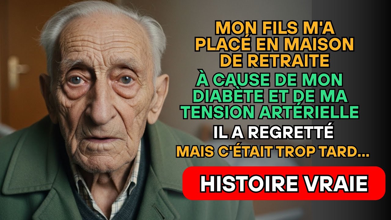⚠️L'HISTOIRE DE CE GRAND-PÈRE👴🏻MON FILS M'A MIS EN MAISON DE RETRAITE CAR IL REFUSAIT MA MALADIE