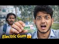 Electric Gum Prank ⚡ (College Vlog)#prank #collegevlog #shockprank #funnyvlog #indianvlogger
