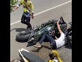 Kawasaki Ninja h2 crash 😭😬
