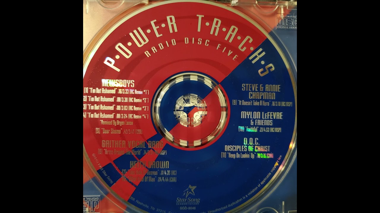 RARE RADIO MIX: Newsboys I'm Not Ashamed (AC Radio Version)