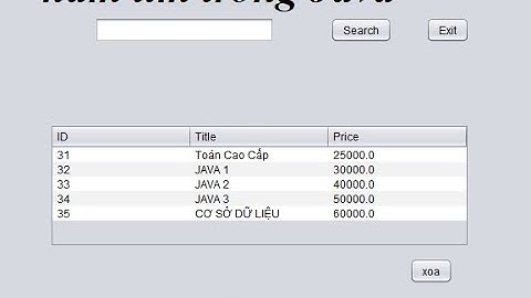 Bài 1: Làm quen với Java
