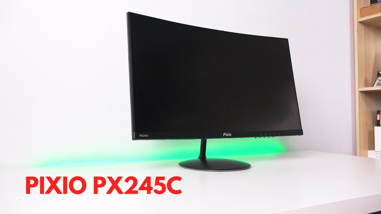 PX245c ゲーミングモニタ Pixio PX245c Review! - YouTube