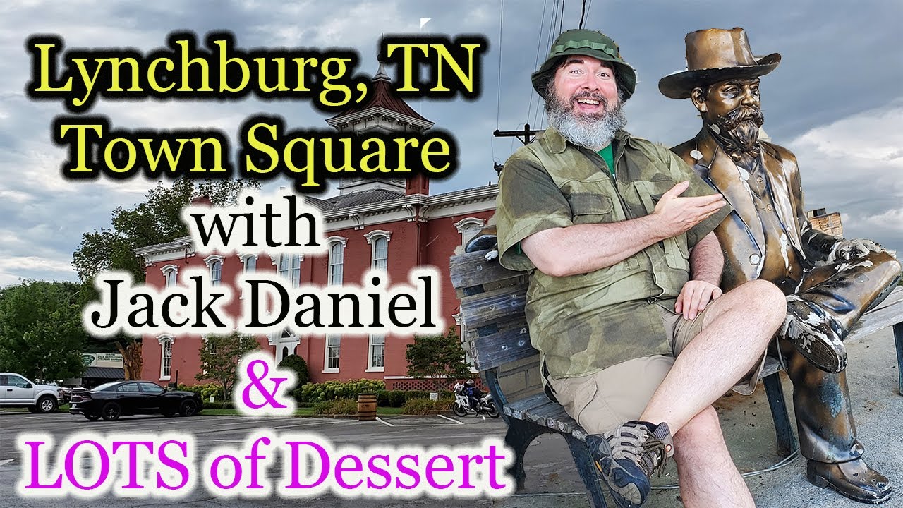 Lynchburg Town Square Downtown Sweet Southern Spirit desserts and a quick tour of the town