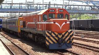 05/06/2023 台鐵 8798次 除役的DMU3000型柴聯自強號回送 本務R138柴電機車 彰化出發/ TRA EMD G22-U leading decommissioned DMU3000