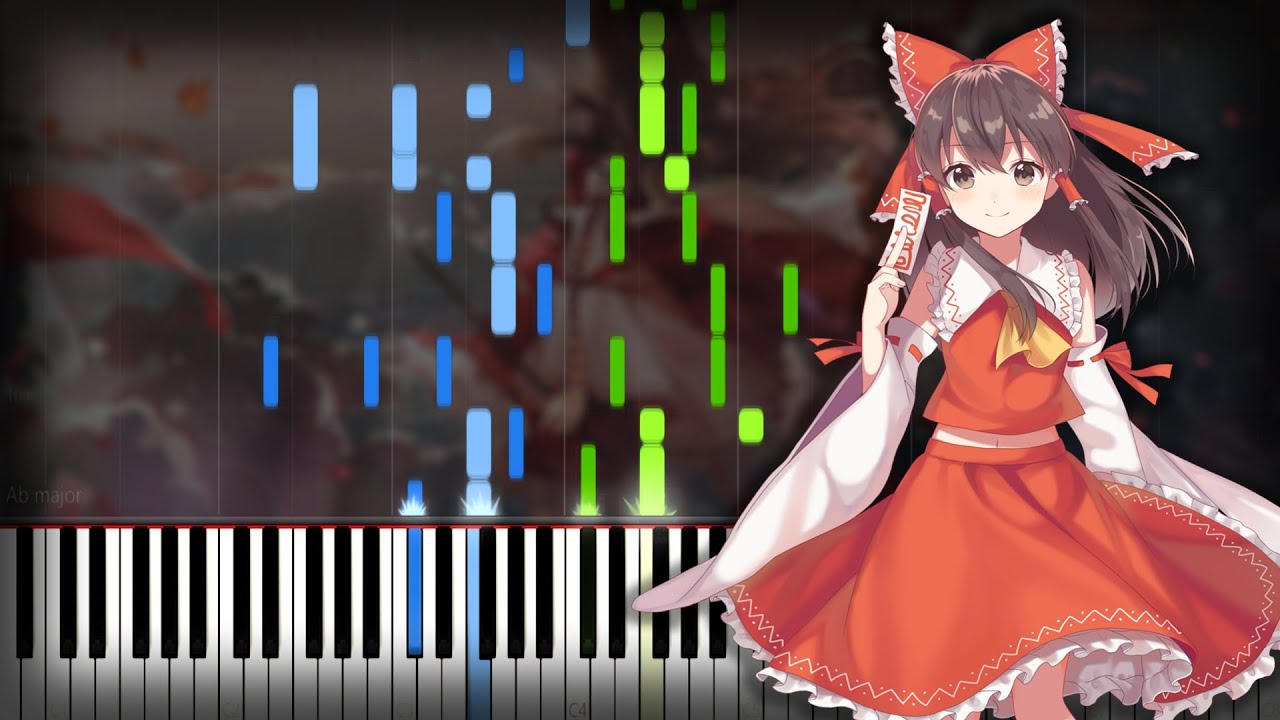 Gensokyo Past and Present - Flower Land ▶ Synthesia / Piano